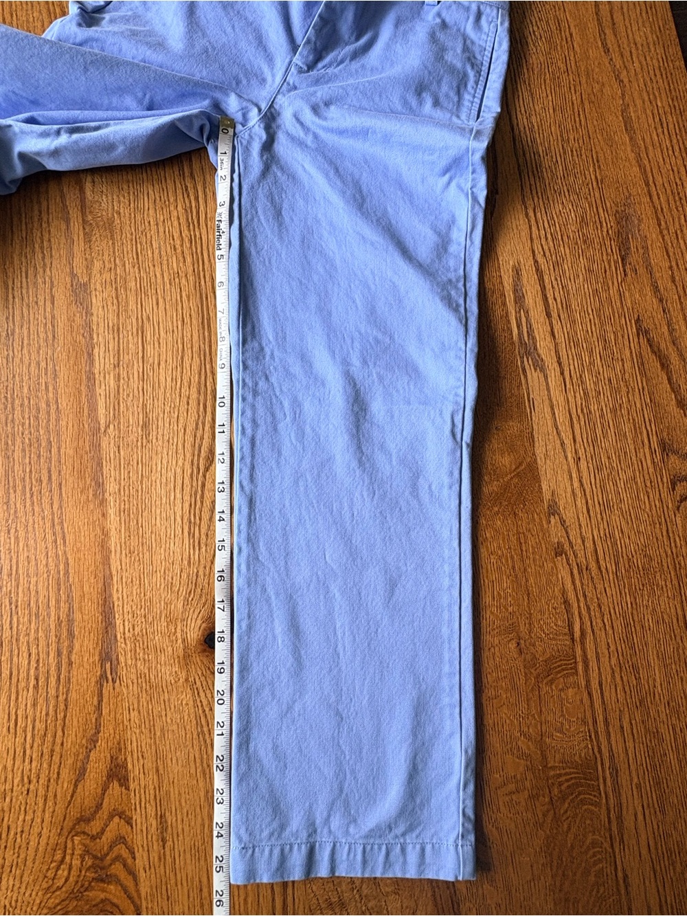 Vineyard Vines Light Blue flat-front Pants- boys size 12- with Whale Logo - Picture 15 of 16